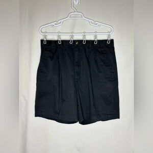 Black Cargo Shorts